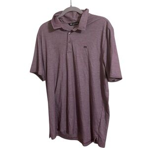 Travis Mathew Purple Polo Shirt‎ Men’s XL